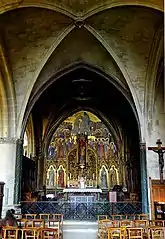 Chapelle de la Vierge du collatéral sud.