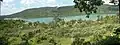 Panorama sur le lac Saint-Cassien depuis les collines.