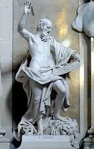 Saint Jérôme (1752), Paris, église Saint-Roch.