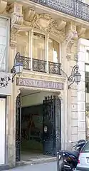 Entrée du passage, rue Saint-Denis.