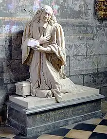 Étienne II d'Aligre (1592-1677) : statue en l'église Saint-Germain-l'Auxerrois, Paris.