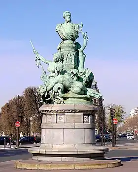 Monument renfermant les cendres de Francis Garnier à Paris.