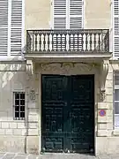 Porte du no 22.