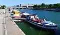 Port de la Gare, côté pont de Bercy.