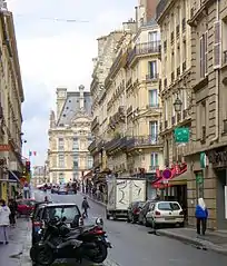 En direction de la Seine.