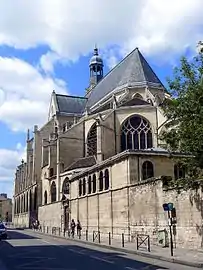 L'église vue de l'est.