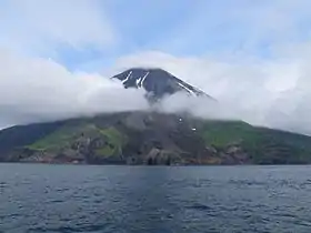 Le Kanaga vu depuis la mer en 2008.