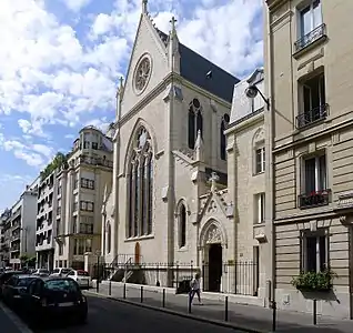 La chapelle Notre-Dame-du-Saint-Sacrement de Paris.