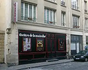 Description de l'image P1070923 Paris XI passage de la Main d'Or théâtre de la Main d'Or rwk.JPG.