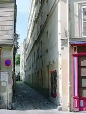 Passage P/12, encore pavé en 2012.