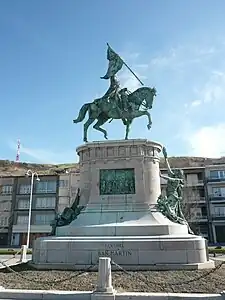 Statue équestre du général San Martín