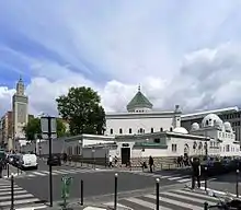 Grande mosquée de Paris.