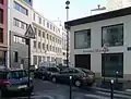 Début de la voie, côté boulevard Diderot.