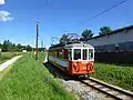 L'automotrice 6  en circulation en Autriche sur la ligne  Vöcklamarkt - Attersee et immatriculée 23 109.