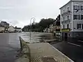 Inondations à Quimperlé : la Laïta en crue, le quai Brizeux inondé (8 février 2014) 1.