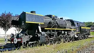 Locomotive polonaise Ty2-6690 (WLF 16121/1942) en gare (2013)