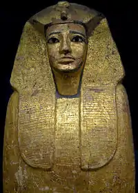 Cercueil d’un roi Antef (Sekhemrê-Oupmaât Antef-Âa (?), XVIIe dyn.Louvre.