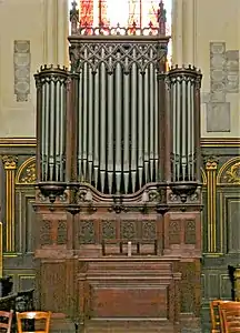 L'orgue du transept sud.