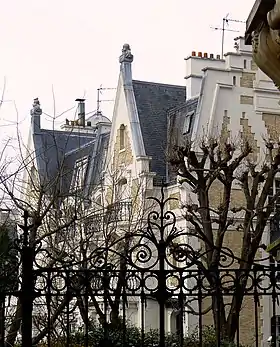 La villa Montmorency, Paris 16e.