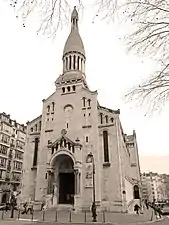 Église Notre-Dame-d'Auteuil, Paris.