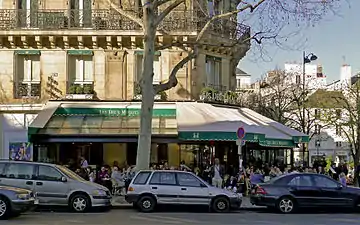 Les Deux Magots.