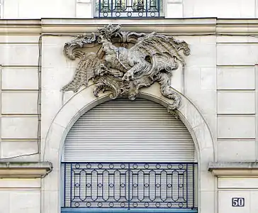 La copie de la rue de Rennes.