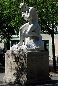 Statue Répit du travailleur de Jules Pendariès.