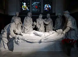 Mise au tombeau du XVIe siècle.