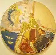 Maurice Denis : Itron Varia Sklerder ou Notre-Dame de la Clarté (huile sur toile, 1931, musée des beaux-arts de Morlaix)