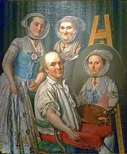 La Famille du peintre (vers 1780), Arles, musée Réattu.