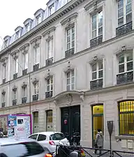 Façade du no 58.