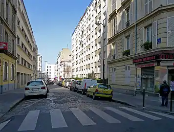 Autre vue de la rue.