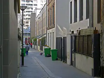 Autre vue de la rue.