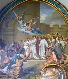 Fresque de la chapelle mitoyenne côté sud de la précédente.