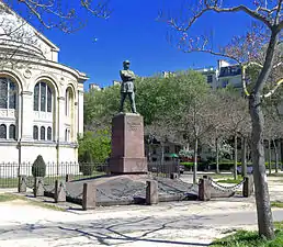 Statue du général Charles Mangin.