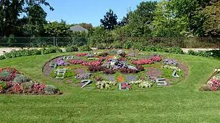 Horloge florale.