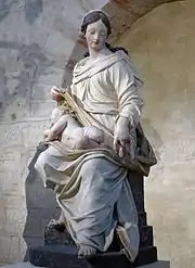 Vierge de Nozé (Pierre Biardeau, vers 1660).