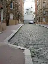 Allée principale.