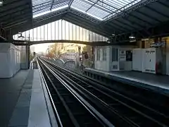 Intérieur de la station.