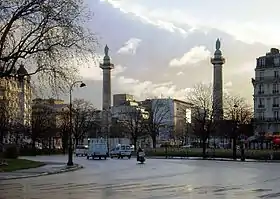 Place de la Nation à Paris où s'est déroulée la première fusillade le 4 octobre 1994.