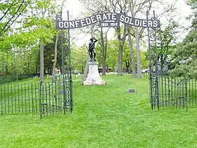 The Lookout (1910), Cimetière confédéré, Ile Johnson, Ohio.