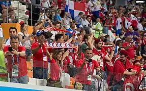 Supporteurs panaméens