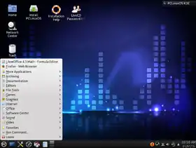 Capture d'écran de PCLinuxOS (KDE)