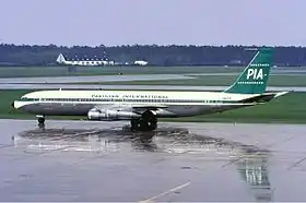Un Boeing 707 similaire à celui impliqué dans l'accident