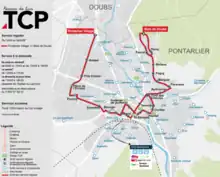 Plan général du réseau TCP
