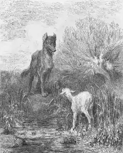 Image illustrative de l’article Le Loup et l'Agneau