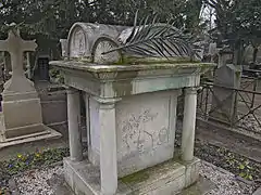 Tombe d’Antoine Parmentier au cimetière du Père-Lachaise.
