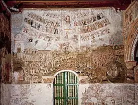Fresque, église de Huaro