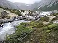 Partie montagneuse du parc national Tierra del Fuego
