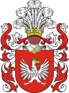 Le blason du clan Amadej, Pologne.